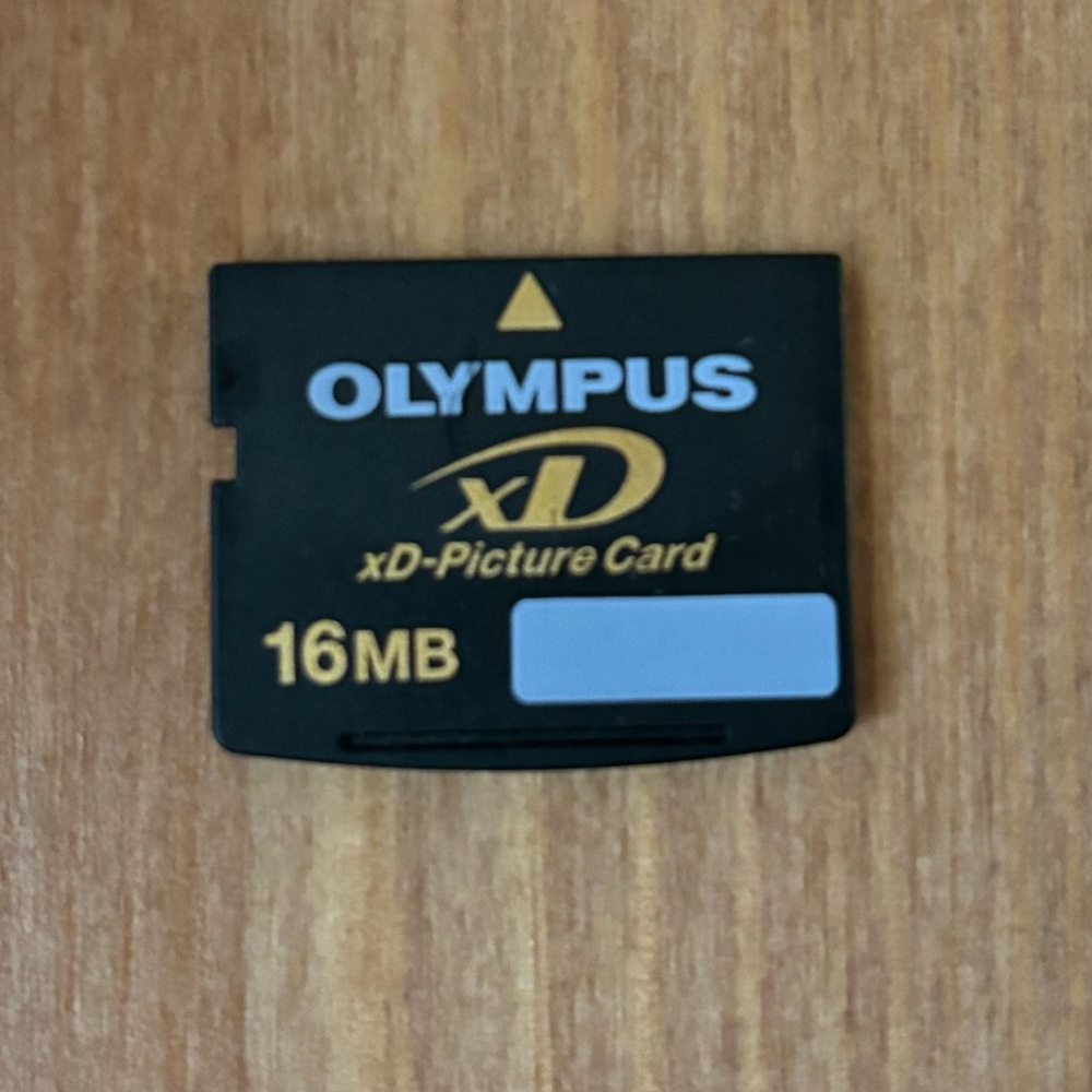 XD picture card 16 mb memory card